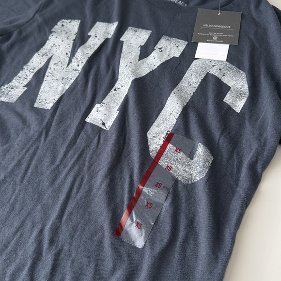 Grayson/Threads NYC Graphic Tee - Navy Blue - Size XS (NWT) - Picture 6 of 8